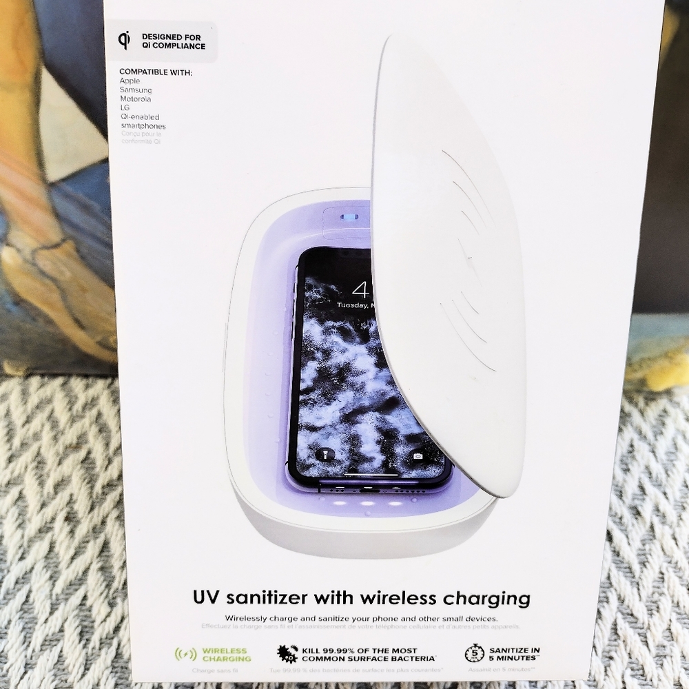 MORPHIE NIB UV SANITIZER W/ WIRLESS CHARGING MACHINE NIB